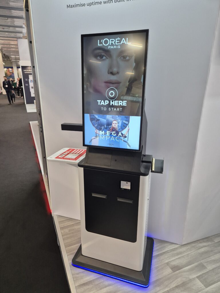 Versi Self-service kiosk